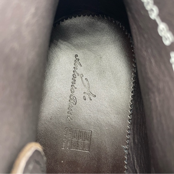 Antonio Bossi Oxfords Men’s Size 8.5 US/ 42 EU Brown Suede Leather (Damaged) - Picture 13 of 15